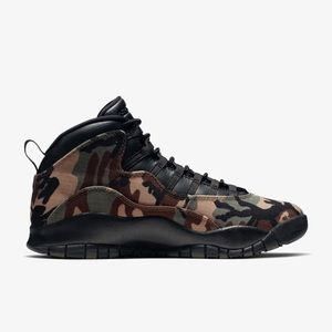 Air Jordan X woodland camo Jordan’s
